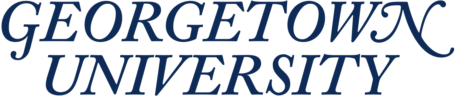 Georgetown University logo